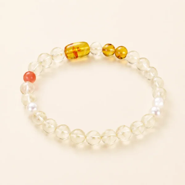 Handcrafted Pearl Bracelet for Purity & Grace
