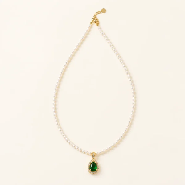 Pearl Gourd Necklace for Purity & Grace