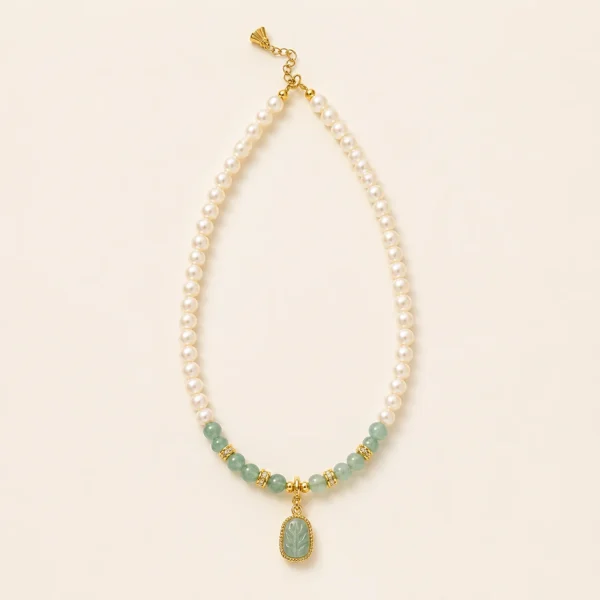Natural Pearl Necklace for Purity & Grace