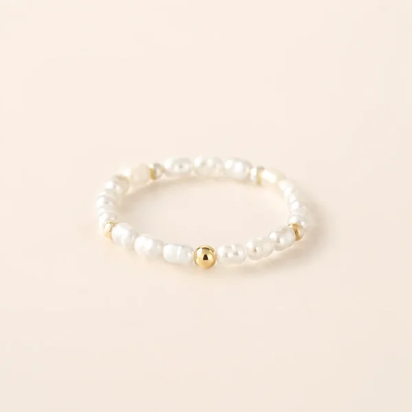 Pearl 2mm Ring for Purity & Grace