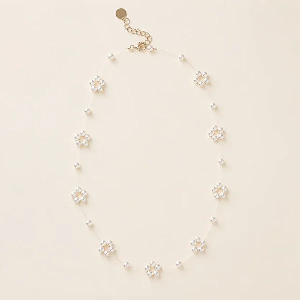 Pearl Star Necklace for Purity & Grace