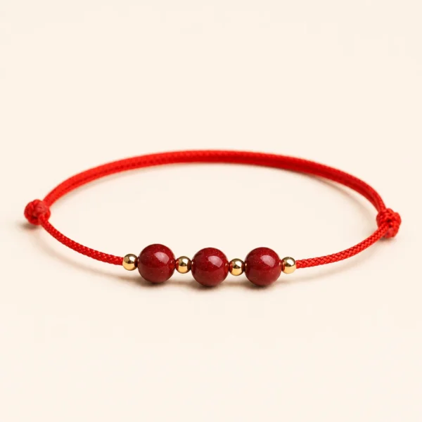 Purple Goldstone Bracelet for Abundance & Energy