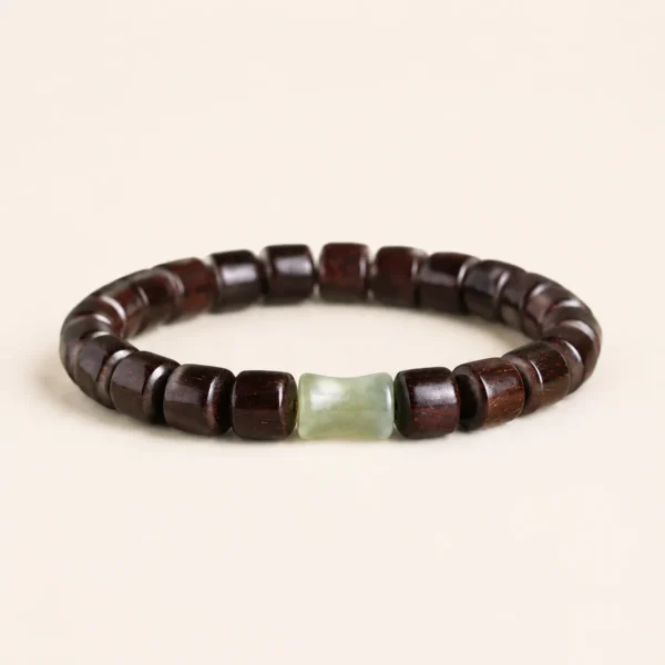 Classic Red Sandalwood Bracelet for Grounding & Protection