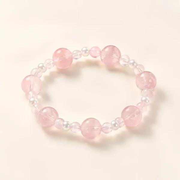 Rose Quartz 6mm Bracelet for Love & Calm