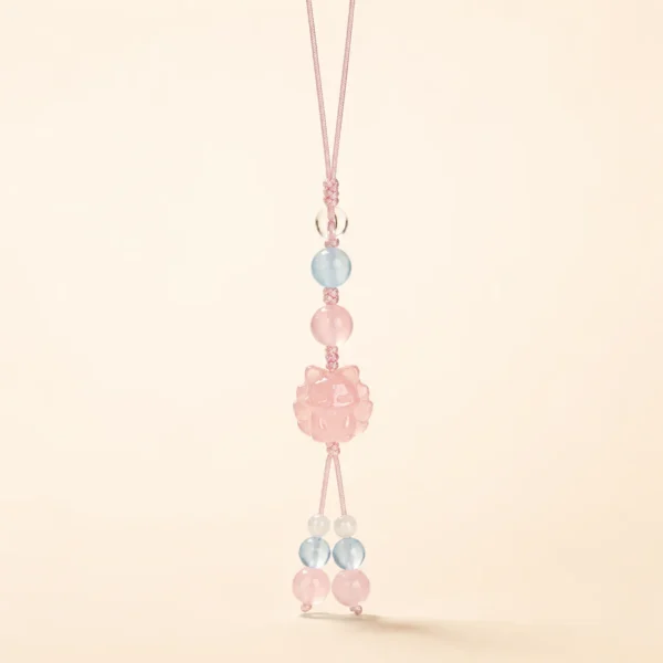 Rose Quartz Pendant for Love & Calm