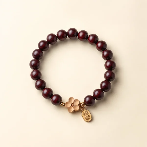 Sandalwood Fortune Bracelet for Calm & Grounding