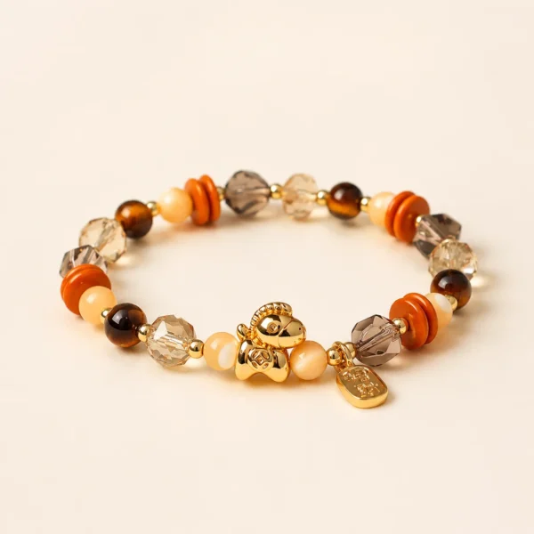 Tiger's Eye Bracelet for Confidence & Strength