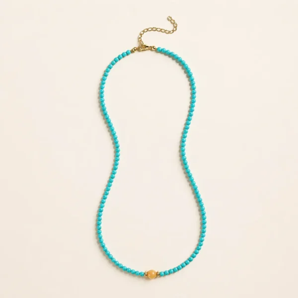 Turquoise Necklace for Protection & Wisdom