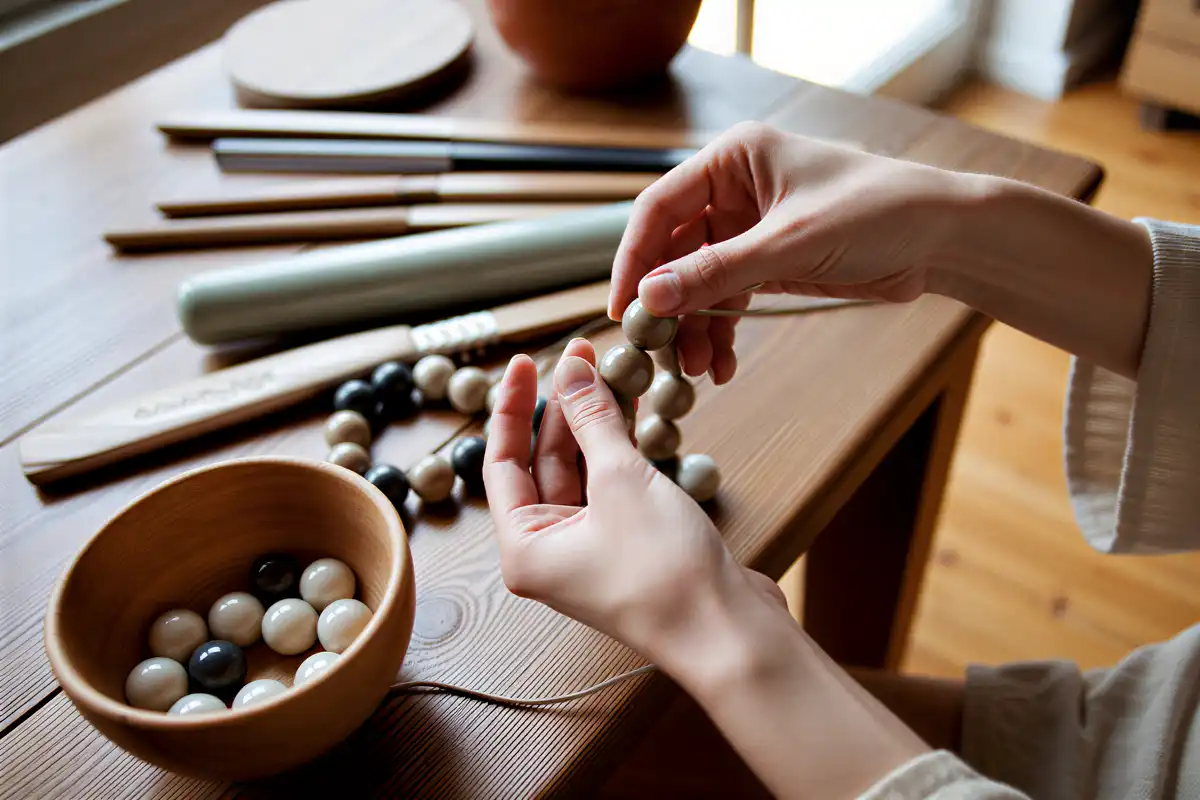 Natural materials, handcrafted