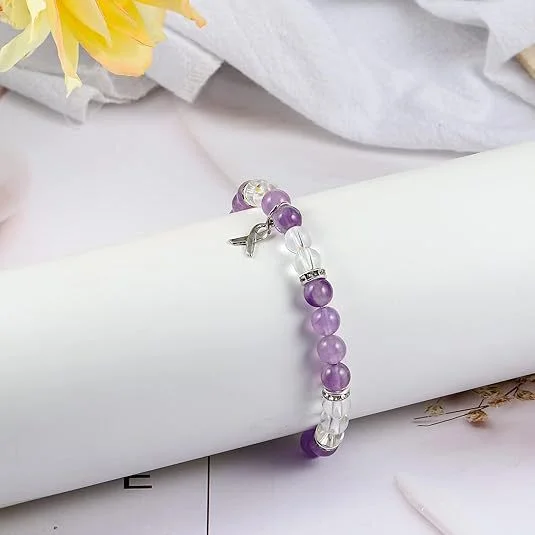Natural Stone Beaded Bracelet 3 Natural Stone Beaded Bracelet - Image 3