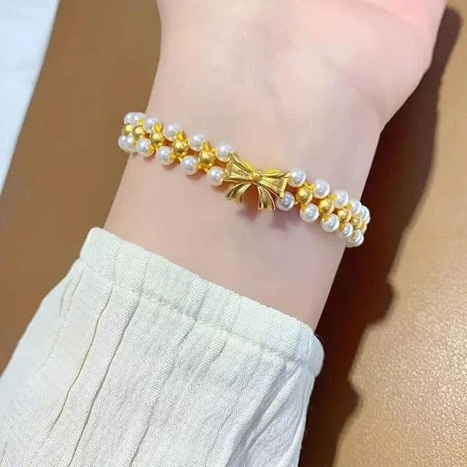 Pearl Butterfly Bracelet — Butterfly 5 Pearl Butterfly Bracelet — Butterfly - Image 5