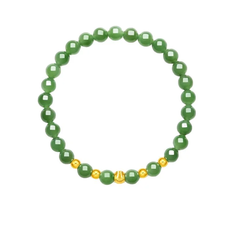 Hetian Jade Geometric Bracelet 6 Hetian Jade Geometric Bracelet - Image 6