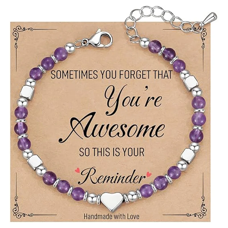 Stainless Steel Heart Bracelet — Heart 6 Stainless Steel Heart Bracelet — Heart - Image 6
