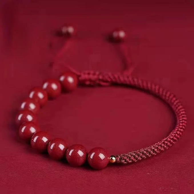 Cinnabar Woven Bracelet — Woven 5 Cinnabar Woven Bracelet — Woven - Image 5