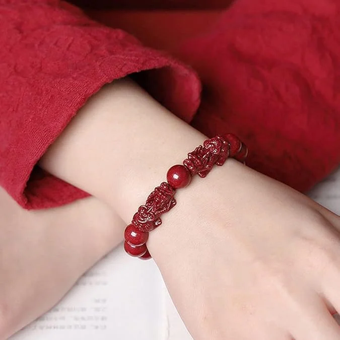 Cinnabar Pi Xiu Bracelet 5 Cinnabar Pi Xiu Bracelet - Image 5