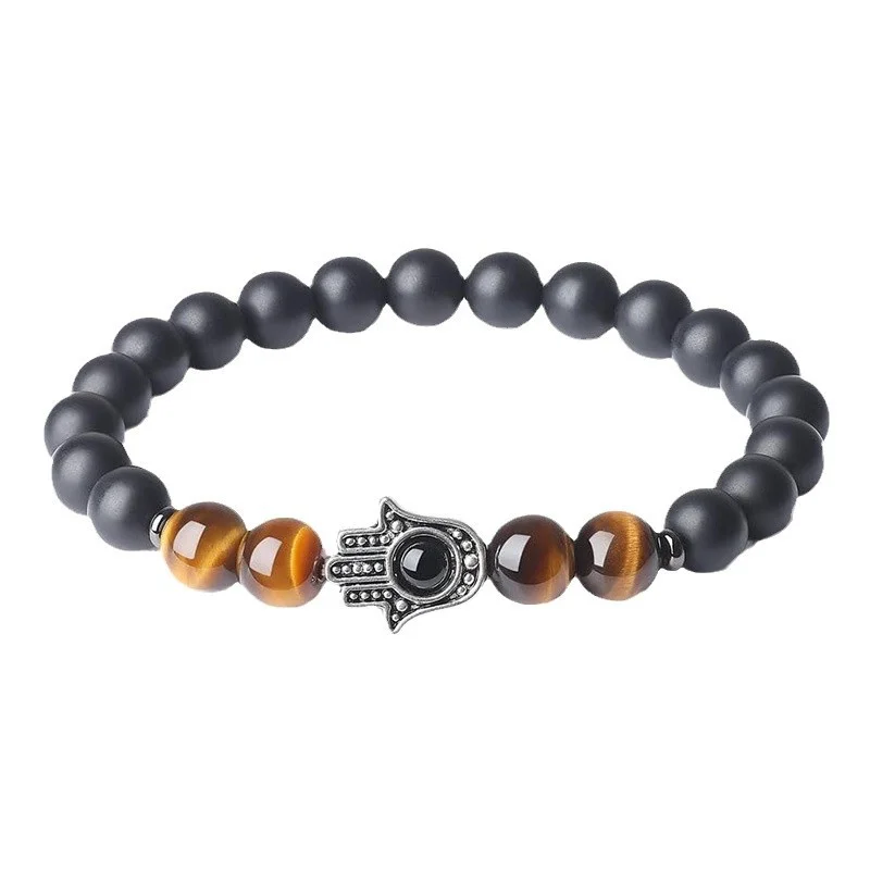 Natural Stone Couple Bracelet 6 Natural Stone Couple Bracelet - Image 6
