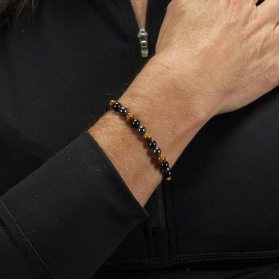 Tiger Eye Couple Bracelet 5 Tiger Eye Couple Bracelet - Image 5