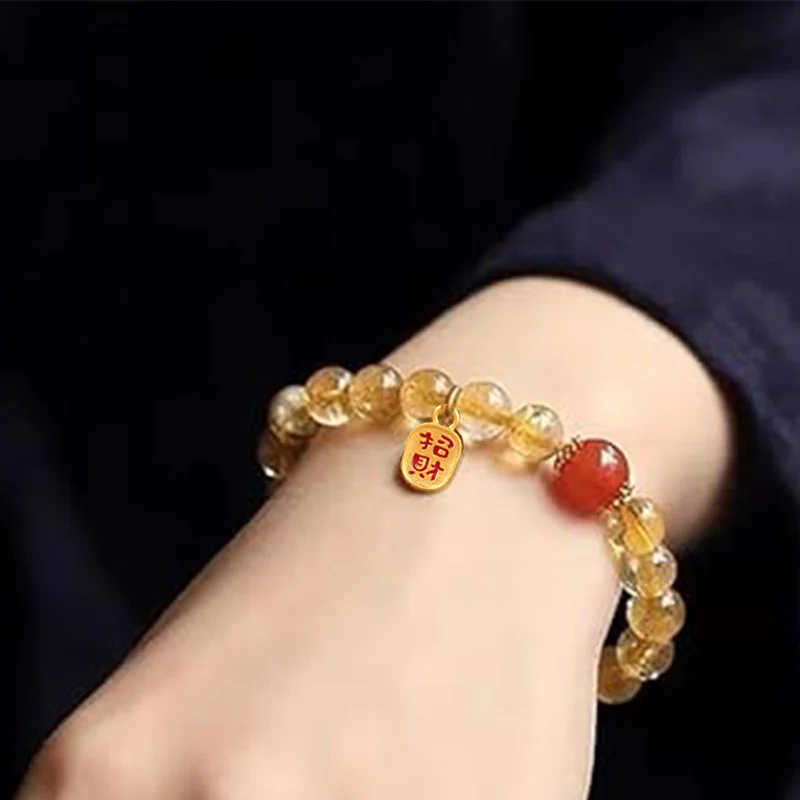 Citrine Fortune Bracelet — Fortune 3 Citrine Fortune Bracelet — Fortune - Image 3