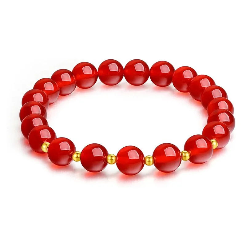 Red Agate Lucky Bracelet — Lucky 1 Red Agate Lucky Bracelet — Lucky