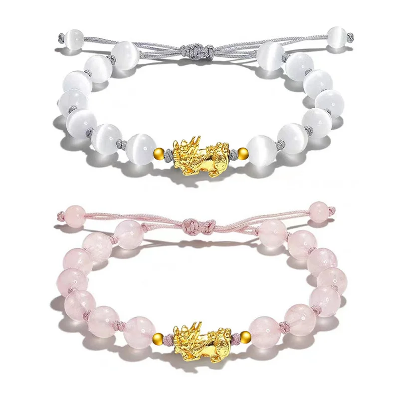 Cat Eye Pi Xiu Bracelet — Woven 3 Cat Eye Pi Xiu Bracelet — Woven - Image 3