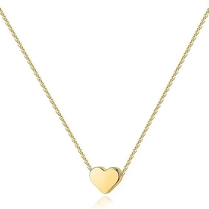 Titanium Steel Heart Necklace — Heart 6 Titanium Steel Heart Necklace — Heart - Image 6