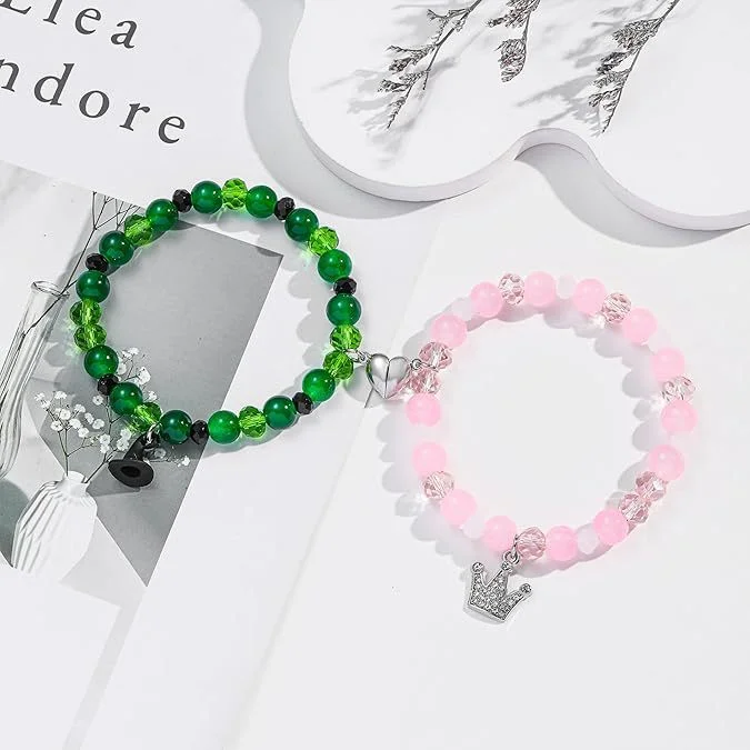 Crystal Heart Bracelet — Heart 3 Crystal Heart Bracelet — Heart - Image 3