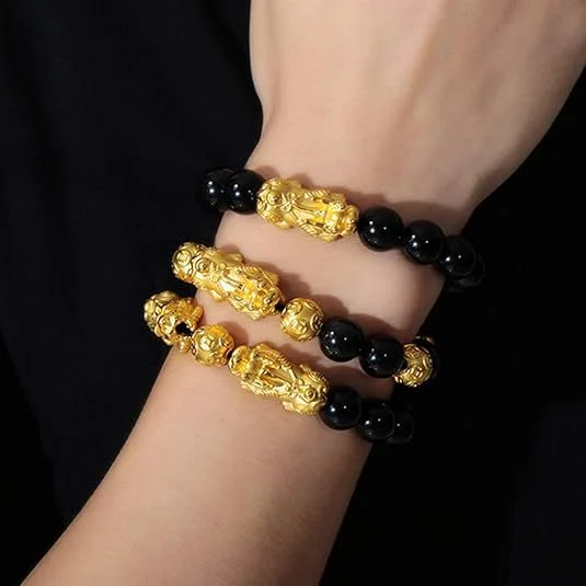 The Guardian — Obsidian Mantra Protection Bracelet 5 The Guardian — Obsidian Mantra Protection Bracelet - Image 5