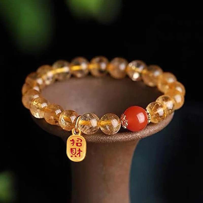 Citrine Fortune Bracelet — Fortune 4 Citrine Fortune Bracelet — Fortune - Image 4