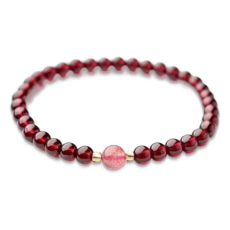 Garnet Lucky Bracelet — Lucky 6 Garnet Lucky Bracelet — Lucky - Image 6