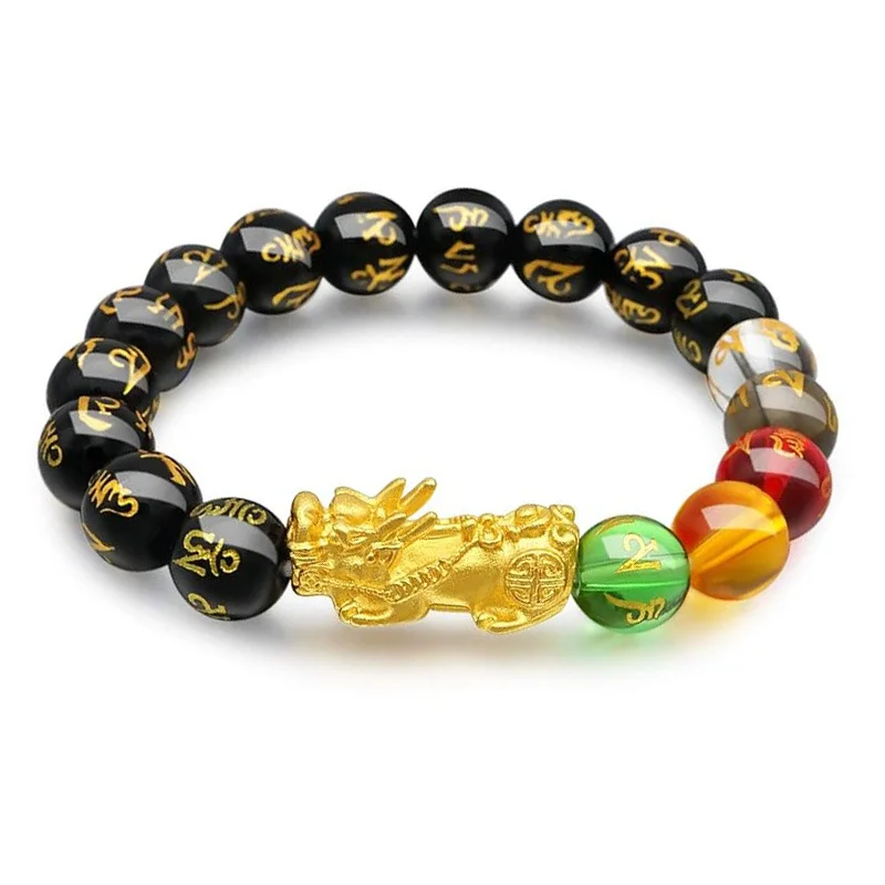 Obsidian Lucky Bracelet — Lucky 1 Obsidian Lucky Bracelet — Lucky