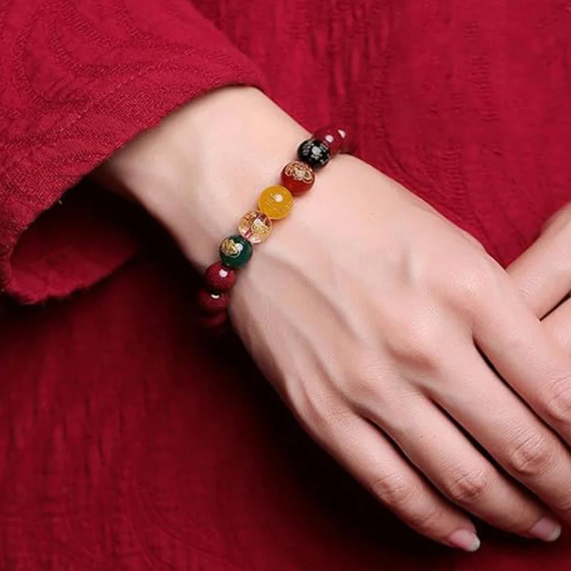 Cinnabar Buddha Bracelet 3 Cinnabar Buddha Bracelet - Image 3