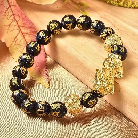 Obsidian Lucky Bracelet — Lucky 5 Obsidian Lucky Bracelet — Lucky - Image 5