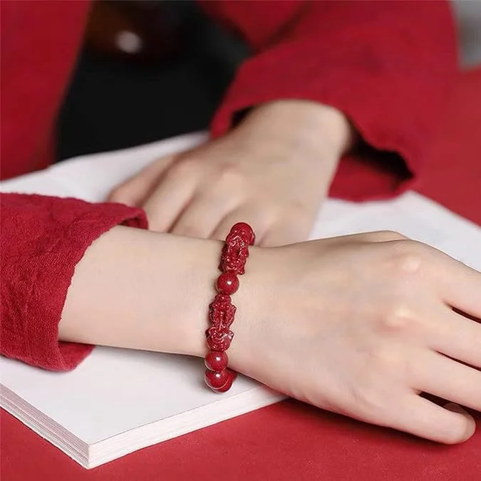 Cinnabar Pi Xiu Bracelet 3 Cinnabar Pi Xiu Bracelet - Image 3