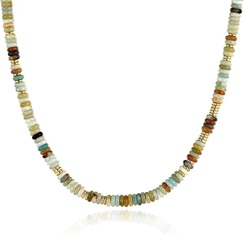 The Spectrum — Rainbow Crystal Beaded Necklace 1 The Spectrum — Rainbow Crystal Beaded Necklace