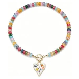 Crystal Dopamine Necklace — Heart