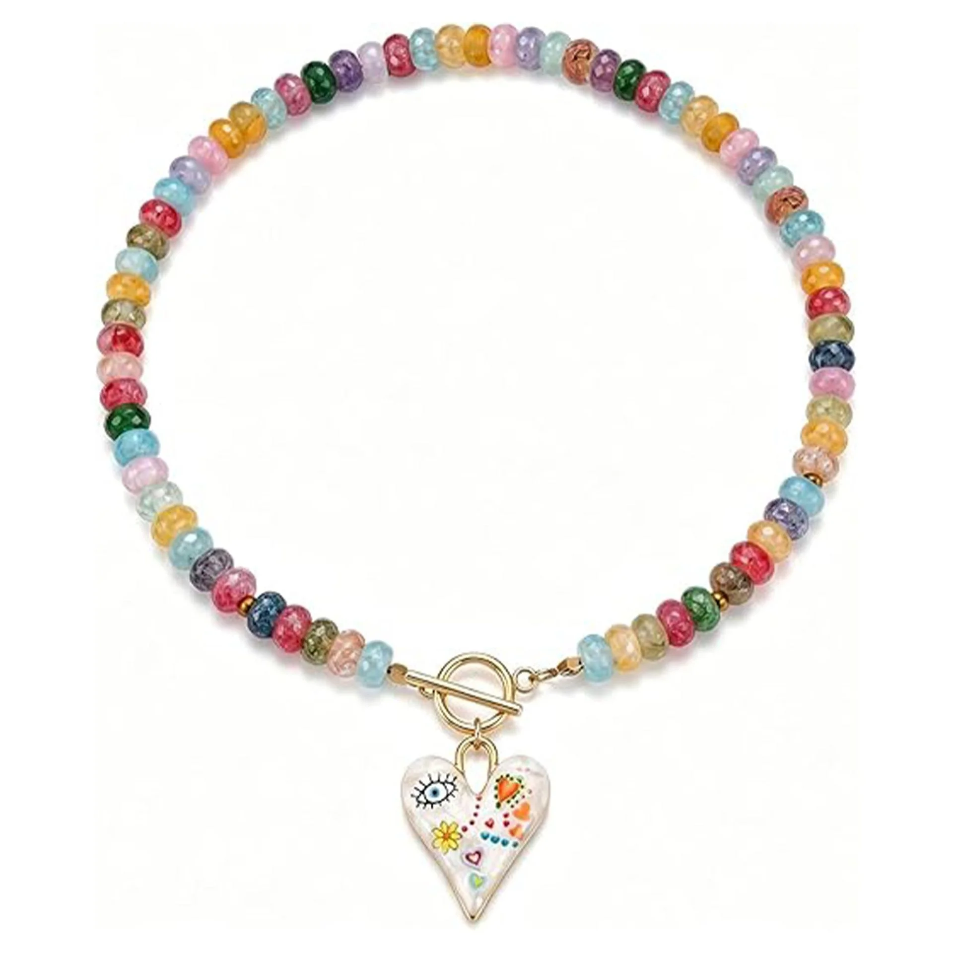 Crystal Dopamine Necklace — Heart 1 Crystal Dopamine Necklace — Heart