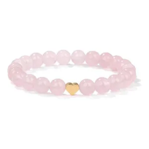 Crystal Heart Bracelet — Heart