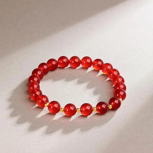 Red Agate Lucky Bracelet — Lucky 3 Red Agate Lucky Bracelet — Lucky - Image 3