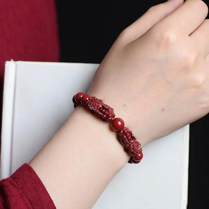 Cinnabar Pi Xiu Bracelet 4 Cinnabar Pi Xiu Bracelet - Image 4