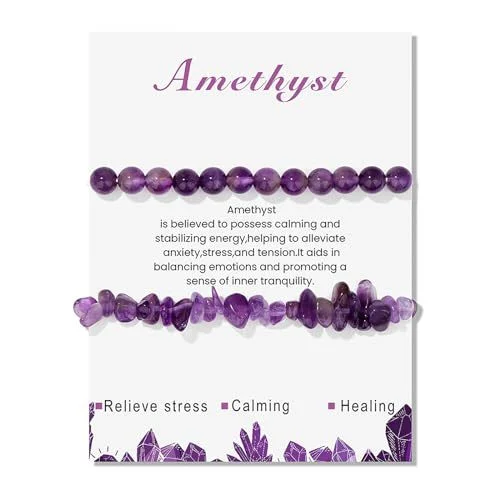 Amethyst Fortune Bracelet — Fortune 4 Amethyst Fortune Bracelet — Fortune - Image 4