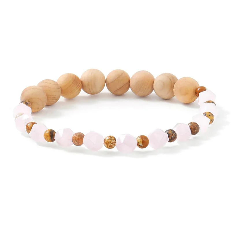 Natural Stone Beaded Bracelet 5 Natural Stone Beaded Bracelet - Image 5
