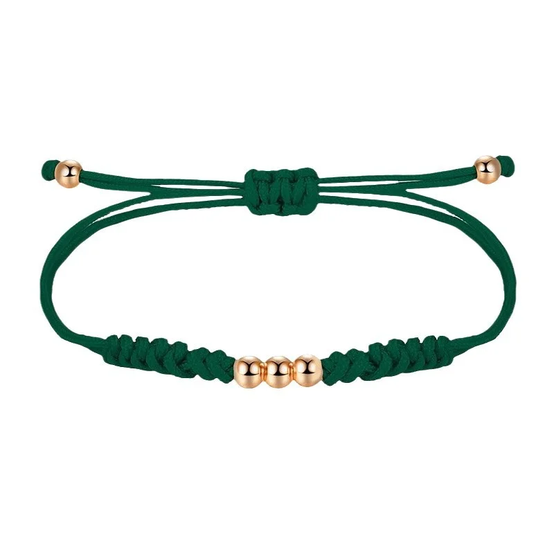 Rudraksha Woven Bracelet — Woven 6 Rudraksha Woven Bracelet — Woven - Image 6