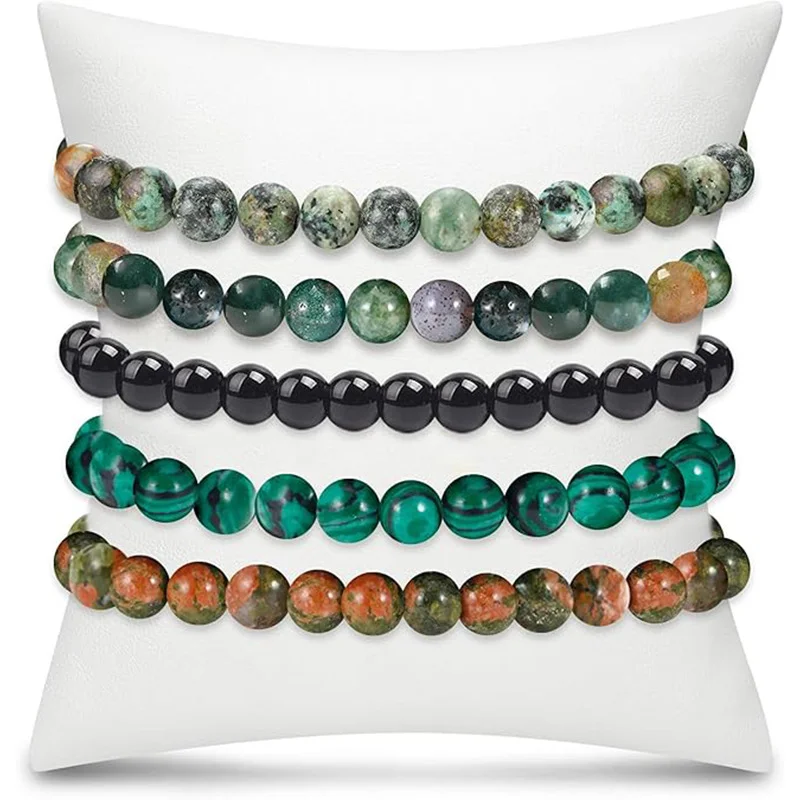 Natural Stone Couple Bracelet — Ethnic 5 Natural Stone Couple Bracelet — Ethnic - Image 5