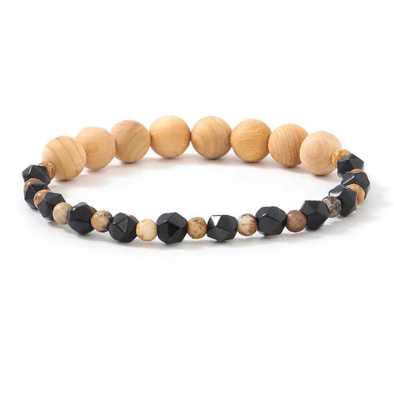 Natural Stone Beaded Bracelet 4 Natural Stone Beaded Bracelet - Image 4