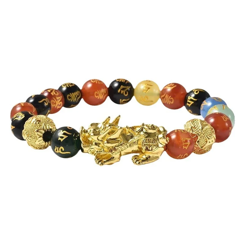 Obsidian Lucky Bracelet — Lucky 6 Obsidian Lucky Bracelet — Lucky - Image 6