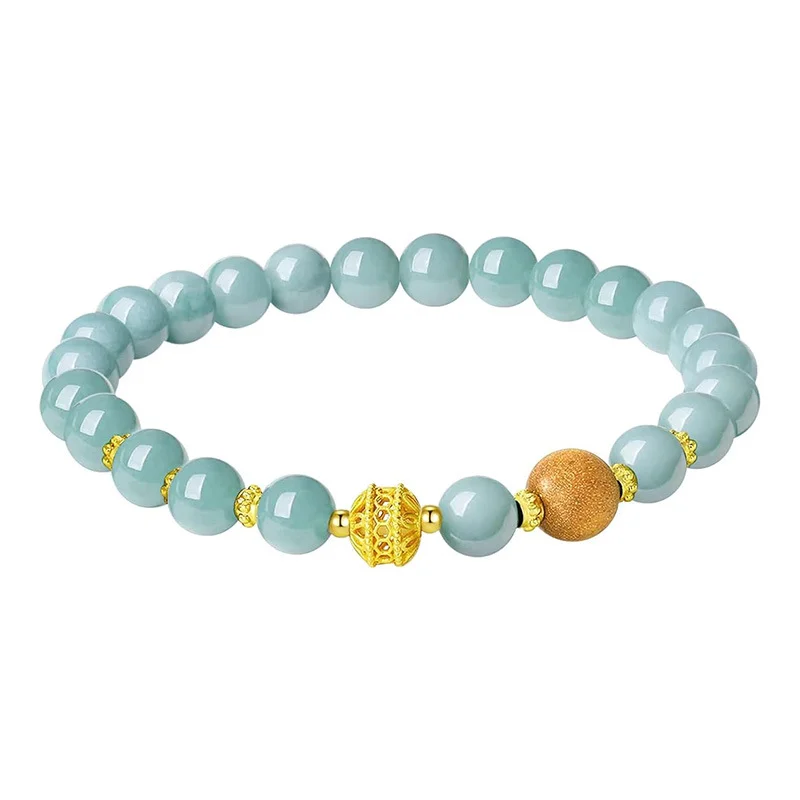 Jadeite Geometric Bracelet 6 Jadeite Geometric Bracelet - Image 6