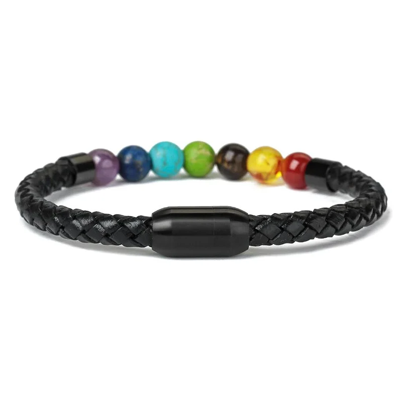 Natural Stone Geometric Bracelet 3 Natural Stone Geometric Bracelet - Image 3