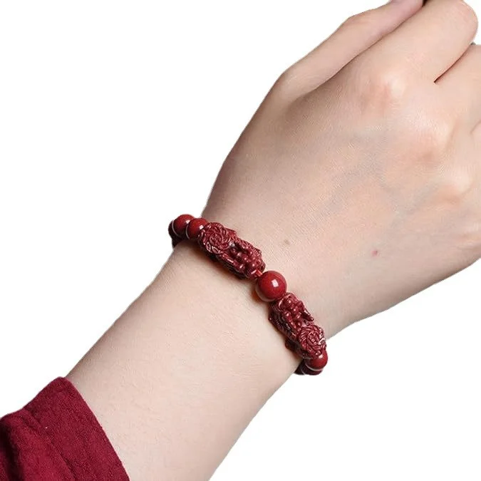 Cinnabar Pi Xiu Bracelet 6 Cinnabar Pi Xiu Bracelet - Image 6