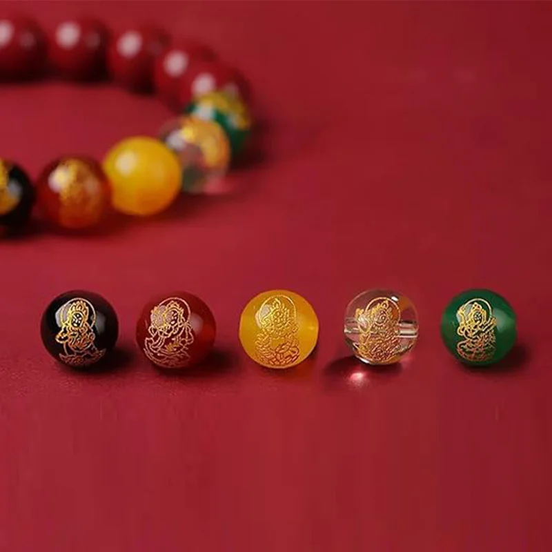 Cinnabar Buddha Bracelet 4 Cinnabar Buddha Bracelet - Image 4