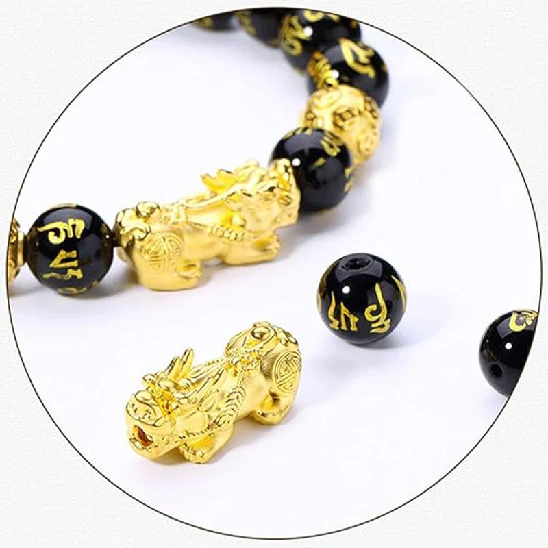 The Guardian — Obsidian Mantra Protection Bracelet 4 The Guardian — Obsidian Mantra Protection Bracelet - Image 4